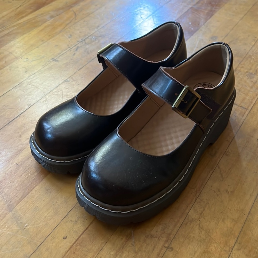 Brown Mary Jane Shoes New Gem
